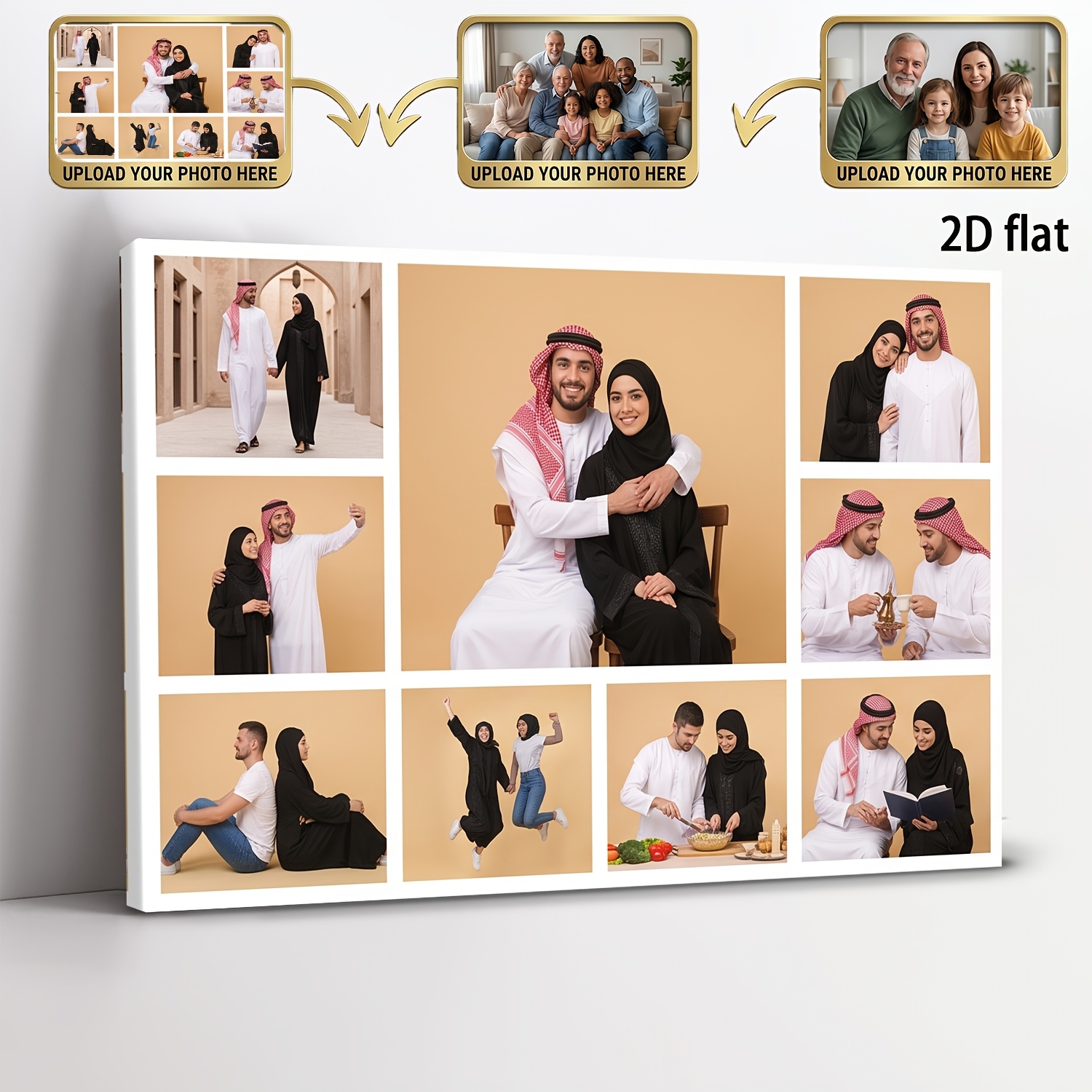 Photographic Memory - Arte de Parede Personalizada com Colagem