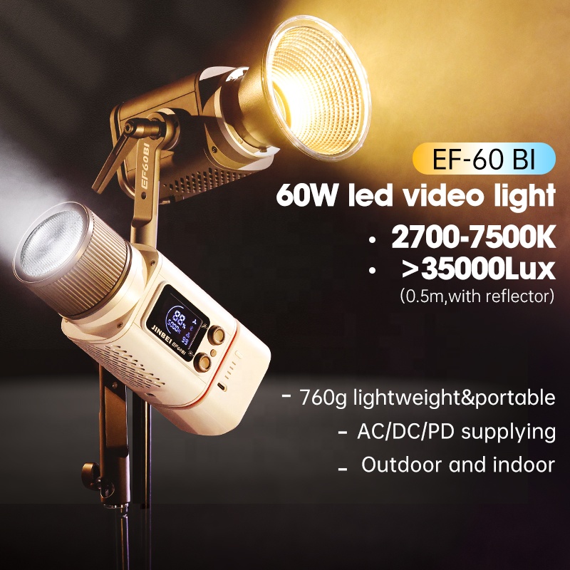 Kit de Iluminação Portátil JIN - Photography Videos Free avaliação e preço